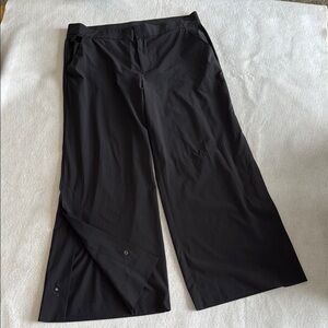 Athleta wide leg trousers